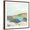 Brown Frame, variant on Art.com Fieldscape Vista I Art Print by June Erica Vess, 16" x 16"