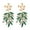 Green, variant on LongcreekX Leaf Cluster Earrings for Women, Leaf Chandelier Earrings, Pearl Floral Leaf Statement Dangle Earrings Hypoallergenic, Bohemian Hawaiian Flower Earrings, Cute Tree Leaf Earrings