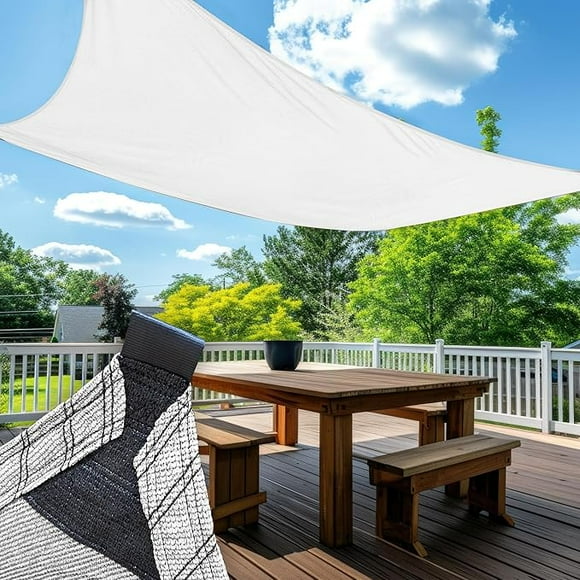 Malla Sombra Raschel 90% Bastilla Doble y Esquinas Reforzadas Blanco MPQ 4X3