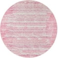 thumbnail image 2 of Jill Zarin Uptown Collection Area Rug - Madison Avenue (7' 10" Round Pink/Ivory), 2 of 6