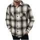 thumbnail image 1 of Seeotter Flannel Shirt for Men Plaid Long Sleeve Casual Button Down Shirts Regular Fit Cotton Checkered Top with Pockets, 1 of 6
