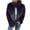 Black, variant on Lovskoo Fuzzy Fleece Winter Coats for Women Warm Plush Zipper Solid Color Jacket Blue