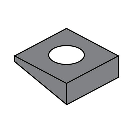 

7/8 Square Beveled Washer F 436 A 325 A 490 Plain (Pack Qty 150) BC-87WBF436-1