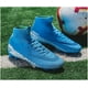 thumbnail image 5 of Botas de fútbol para niños, botas de fútbol de caña alta para niños y niñas, zapatos de fútbol transpirables con tacos, 5 of 5