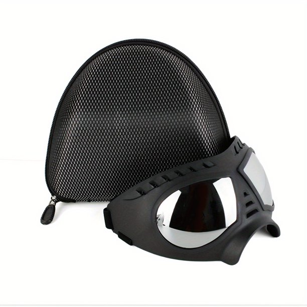 Protect Your Dog's Eyes with Stylish UV-Protection Dog Goggles!