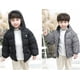 thumbnail image 4 of Gibobby Chamarra de invierno para bebé niñoChaqueta cálida de invierno para niños pequeños, bebés, niños y niñas, abrigos a cuadros, prendas de vestir ac(Negro, 12-18 Meses), 4 of 4