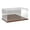 Hardwood Base (Mirrored), variant on Plymor Clear Acrylic Display Case with Hardwood Base (Mirror Back), 20" W x 12" D x 9" H