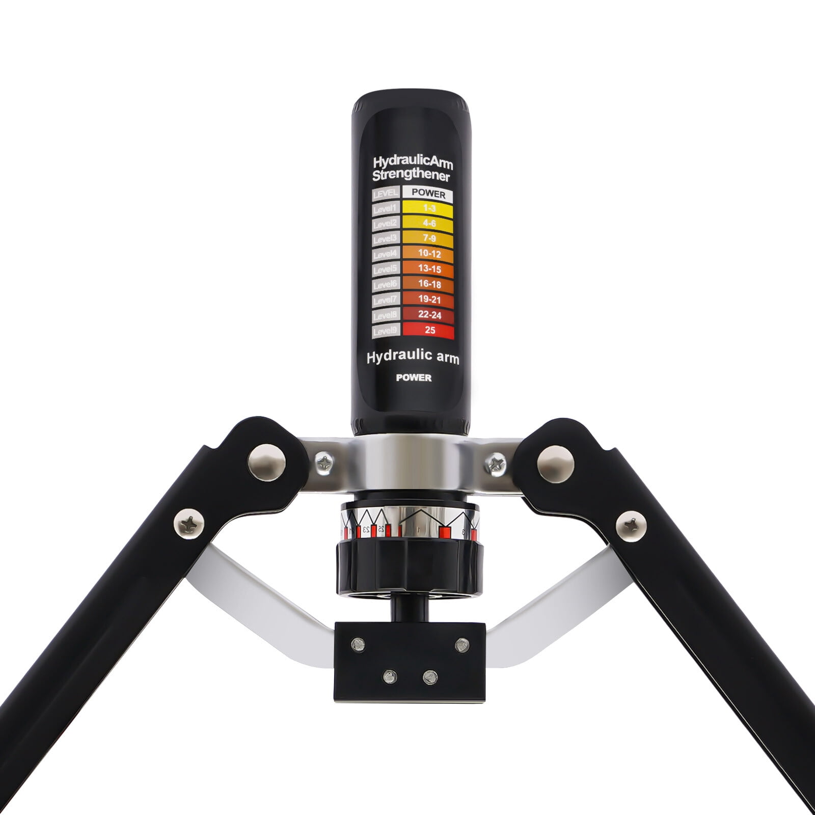 Arm Blaster Forearm Workout Equipment-Hydraulic Power Twister Spin Button 25 Gears Adjustable for Home
