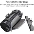 thumbnail image 4 of Motorcycle Handlebar Bag Small Ride-large Touch Screen Small Fork Bag Removable Shoulder Strap Waterproof-motorcycle Front Handle Storage Bag Contain, 4 of 5