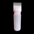 thumbnail image 2 of Toothed Hair Coloring Bottle Comb Toothed Bottle Dyeing Cream Coloring Hair Care Pot Shampoo Bottle Hair Salon Household Beauty Salon Supplies Tools-Pink, 2 of 3