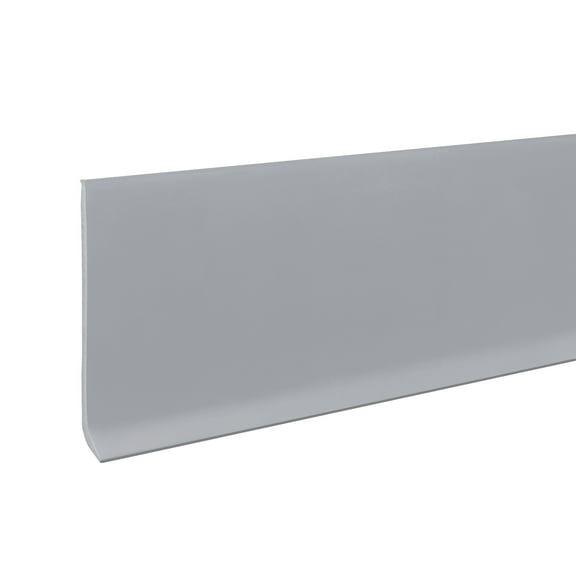 M-D Building Products 76167 4 in. x 120 ft. SilverGray Commercial Grade Vinyl Wall Base