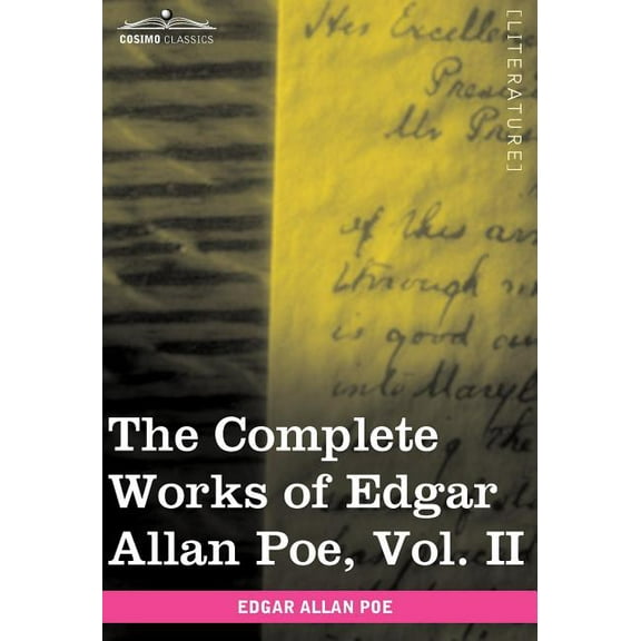 The Complete Works of Edgar Allan Poe, Vol. II (in Ten Volumes): Tales, (Hardcover)