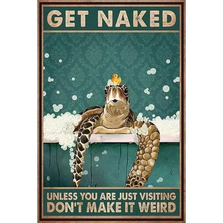 Sea Turtle Bathroom 500 Piece Jigsaw Puzzle for Adults and Families -Unless You are Just Visiting Bathroom Quote Wooden Jigsaw Puzzle - Family Fun & Leisure Beginner Jigsaw Puzzle Toys