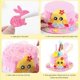 thumbnail image 3 of DIY Easter Hat Kit Bunny Egg Material Kit Handmade Children Non Woven Fabric Cap, 3 of 3