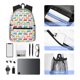 thumbnail image 4 of Balery Colorful Bus Mochila para Mujeres y Hombres, Mochila Ligera Casual para Viajes, Mochila Clásica Básica para la Universidad, 4 of 6