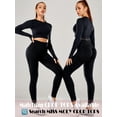 thumbnail image 4 of MISS MOLY High Waist Ruched Yoga Pants Workout Gym Booty Leggings Seamless Sports Running Tights for Women, 4 of 6