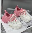 thumbnail image 2 of Zapatillas de deporte para mujer, zapatos vulcanizados, aliento degradado, suela gruesa, zapatillas de deporte para mujer 35, 2 of 5