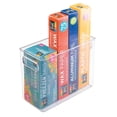 thumbnail image 5 of mDesign Tall Plastic Kitchen Food Storage Organizer Bin, Handles, 4 Pack - Clear, 5 of 8