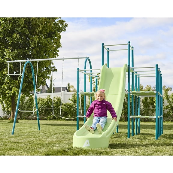 ActivPlay Durable Rust Resistant Children Outdoor Playsets, Steel Multicolor