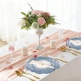 thumbnail image 6 of Evlmd Placemats Set of 4， Round Rose Flowers Placemats，15" Heat Resistant Non-Slip Table Mats for Dining, Wedding, Party, Kitchen Decoration, 6 of 6
