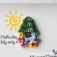 thumbnail image 1 of Adhesivo para refrigerador de Navidad de Año Nuevo, regalo, pegatina para ventana estéreo, decoración navideña, piezas de imán para frigorífico, 1 of 5
