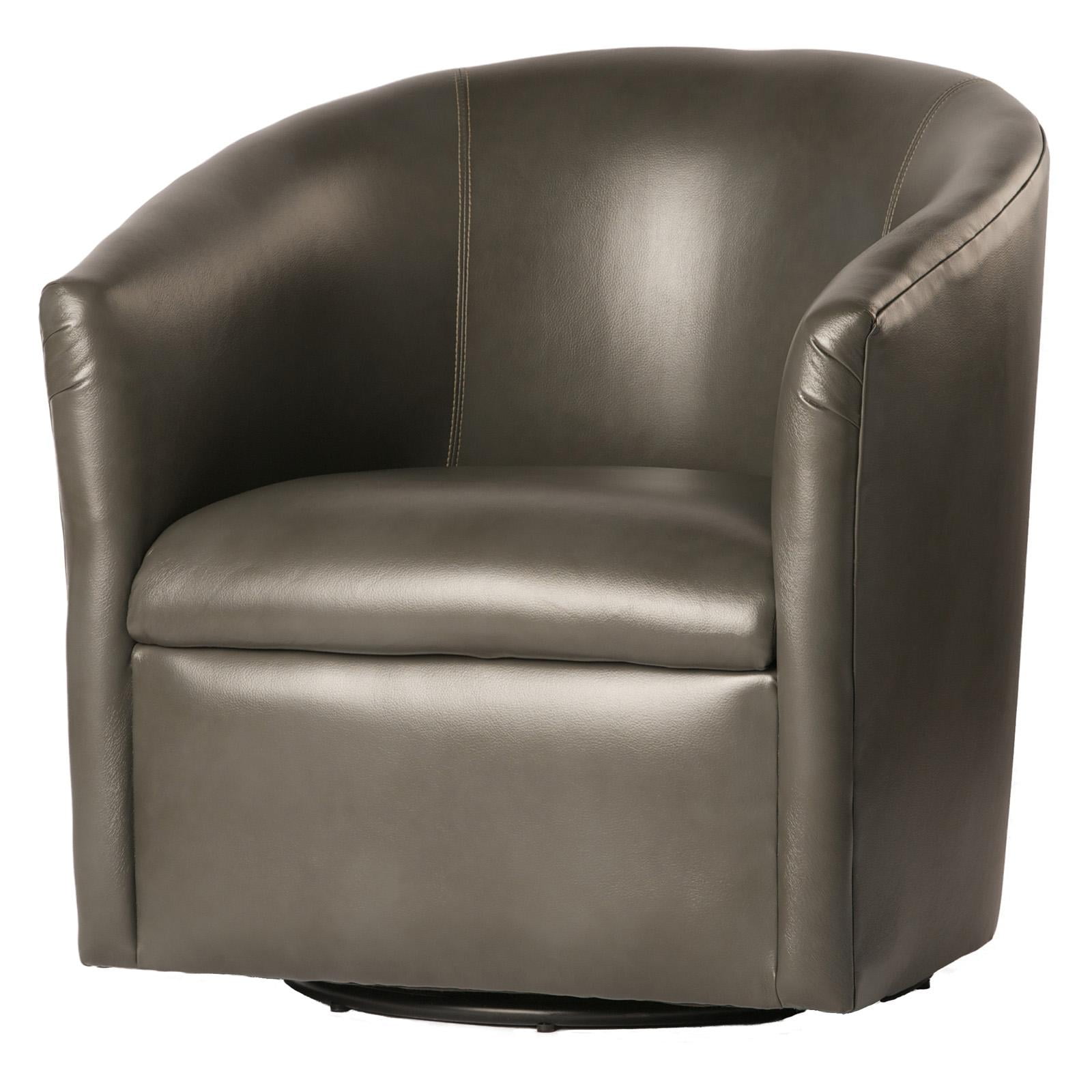 Comfort Pointe Draper Swivel Barrel Chair - Walmart.com