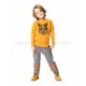 Deux par Deux Garçons T-shirt Orange avec Impression Jouer comme Crockett, Tailles 4-12 - 12 – image 2 sur 2