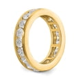 thumbnail image 5 of 14k Yellow Gold Channel Set Diamond Eternity Wedding Band Anniversary Ring Size 7.5 - 3 Ct., 5 of 5