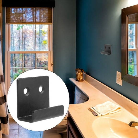 Milisten Wall Art Hanging Kit Mirror Bracket Rolled Steel 8pcs