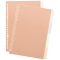 thumbnail image 3 of 10pcs Office Binder Book Dividers Detachable Binder Tabs Notebook Binder Dividers, 3 of 8