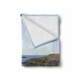 thumbnail image 2 of Sicily Soft Flannel Fleece Throw Blanket, Pure Water Lampedusa Island Summer DayTourism Travel Italy Cruise Coast, Cozy Plush for Indoor and Outdoor Use, 50" x 70", Multicolor, by Ambesonne, 2 of 6
