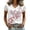 Watermelon Red, variant on Domzest Womens V Neck T Shirt Breast Cancer Awareness Survivor Never Give Up Pink Ribbon Graphic Tee Casual Short Sleeve Tops White S