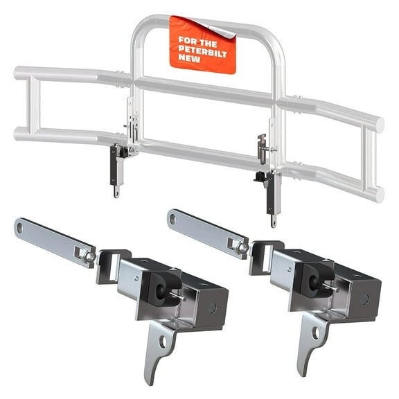 Mockins Grille Guard Mounting Brackets for Peterbilt 2019 (Brackets ONLY)