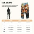 thumbnail image 4 of Picia Colorful Plant Tiger Womens Soft Woven Cotton Elastic Waistband Sleep Pajama Pant Lounge Sleep Pant With Pockets And Drawstring-Medium, 4 of 9