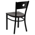thumbnail image 2 of Flash Furniture Hercules Circle Back Metal Dining Chair in Mahogany, 2 of 4