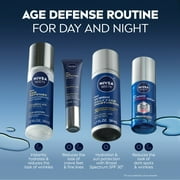 NIVEA MEN Age Defense Eye Cream, Dark Circles, Crows Feet, Puffiness, Hyaluronic Acid, 0.5 fl oz