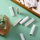 thumbnail image 4 of 32 piezas de abrazaderas de presión blancas para invernaderos de tuberías de PVC, cubiertas de hileras, refugios, 2,4 pulgadas de largo (para tuberías de PVC de 1/8 de pulgada), 4 of 5