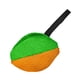thumbnail image 4 of Pelota de juguete para perros con asa, resistente a mordeduras, resistente, interactiva, para entrenamiento. verde naranja, 4 of 9