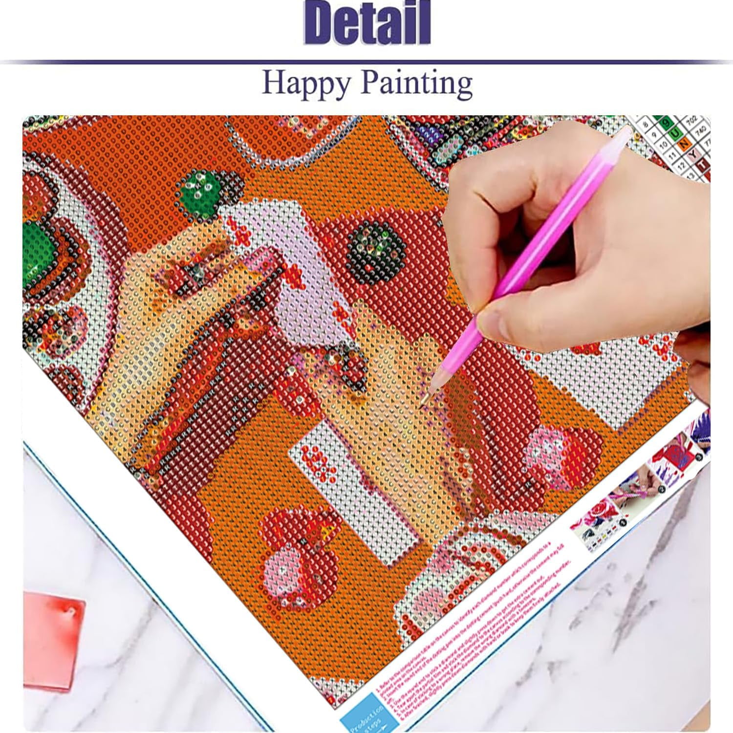 6 Pack Vintage Poker Diamond Art Kits for Adults Beginner,DIY Modern Diamond Painting 5D Round Full Drill Diamond Dots Gem Art Crafts with Tools,Funny Crafts for Home Wall Decor&Gift