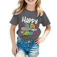 thumbnail image 1 of PMVFHDE Mignons T-Shirts pour Fille T-Shirt Imprimé à Col Rond Manches Courtes pour Garçons et Filles Gris, 3-4 Ans, 1 of 4