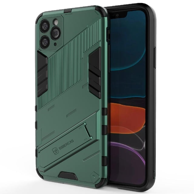 Funda para iPhone 11 Pro Max Protección A Prueba De Golpes Con Soporte De TPU Duradero Y Práctico