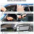 thumbnail image 4 of Car Solar Powered Exhaust Fan, Air Flow Window Cooling Fans, Summer Solar Ventilator Powered Exhaust Fan Radiator, 4 of 6