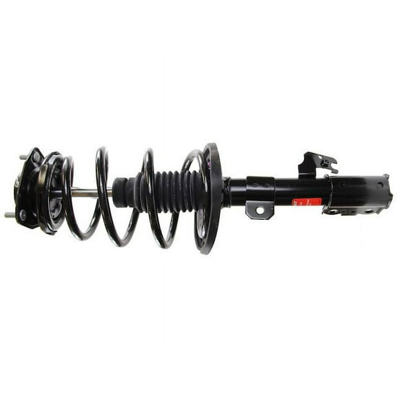 Front Left Strut and Coil Spring Assembly - Compatible with 2011 - 2014 Toyota Sienna FWD 3.5L V6 2012 2013