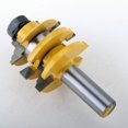 thumbnail image 4 of Brocas de enrutador para rieles y montantes 1/2 "vástago Ogee Riel Apilado Y Punta de Enrutador de Herramienta de Corte para Carpintería, 4 of 6