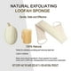 thumbnail image 2 of Juego de baño de esponja de lufa 4 en 1 con esponja de lufa, exfoliante de espalda de lufa y 2 almohadillas de lufa para limpieza profunda y promoción de la circulación de la piel, 2 of 5
