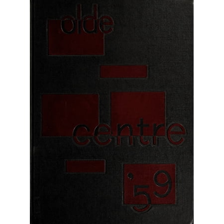 (Custom Reprint) Yearbook: 1959 Centre College - Old Centre Yearbook (Danville, KY)