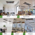 thumbnail image 6 of Vintage Flower Magnetic Fluorescent Light Covers for Ceiling Lights 2x4Ft, Boho Abstract Colorful Ethnic Floral Office Classroom Kitchen Drop Ceiling Light Covers Lighting Filters Shade Panel 4 Packs, 6 of 9