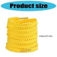 thumbnail image 5 of MOMOJIA Replaceable Flat Polyester Shoelaces 120cm Long Colorful Braided Shoe Laces, 5 of 10