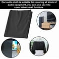 thumbnail image 3 of BUZIFU Speaker Grill Cloth,1.7m*0.5m Speaker Mesh Cloth Fabric Dustproof Speaker Mesh Cloth Protective Grille Cover Black Speaker Protective Cloth Cover for Stereo Audio Speaker (Black), 3 of 7