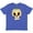 Retro Heather Royal, variant on Inktastic Smiling Sugar Skull for Day of the Dead Youth T-Shirt